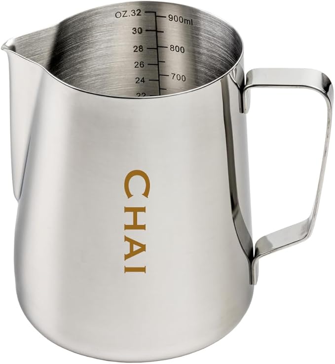 Barista Progear Stainless Steel Milk Jug 950ml | My Coffee Shop