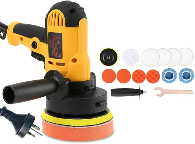 OZNALA 125mm Portable Electric Car Polisher 700W Sander Buffer Polishing Machine Waxer