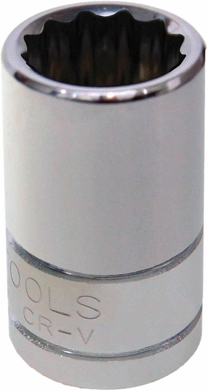 KC Tools 3/8" Dr Single Hex Socket 1/4"