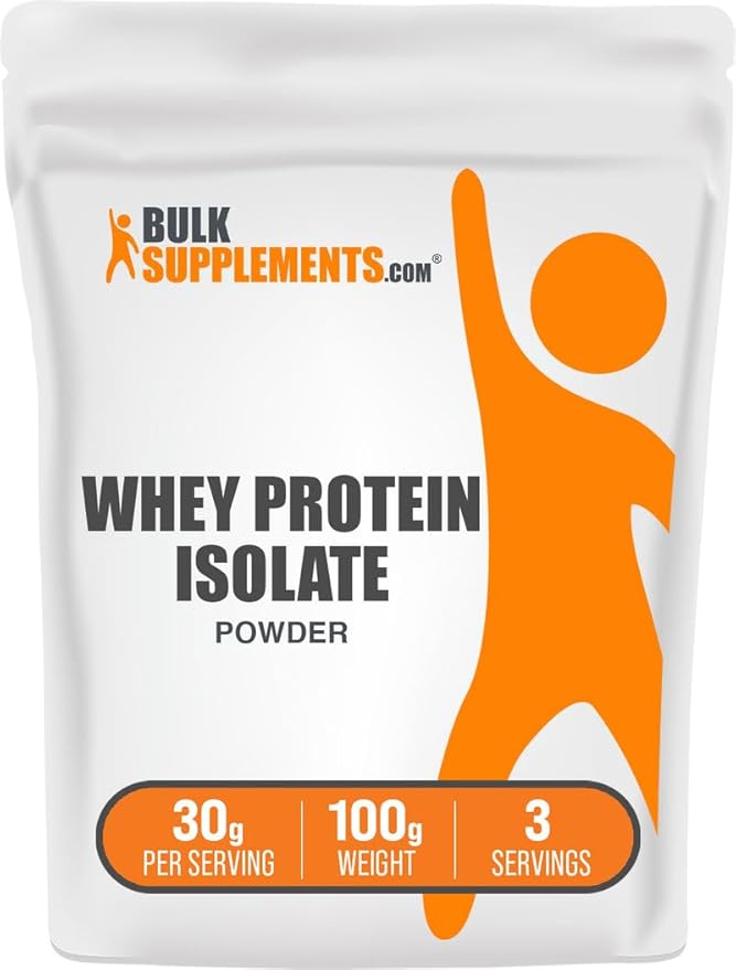 BulkSupplements.com Whey Protein Isolate Powder (Whey Protein) - Unfla