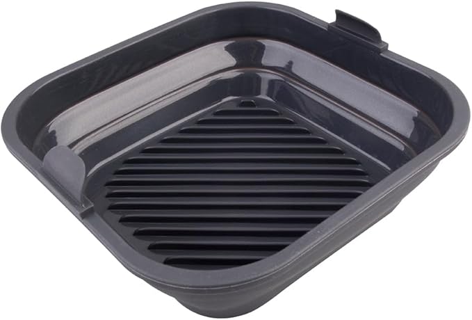 Daily Bake - Silicone Square Collapsible Air Fryer Basket 22cm