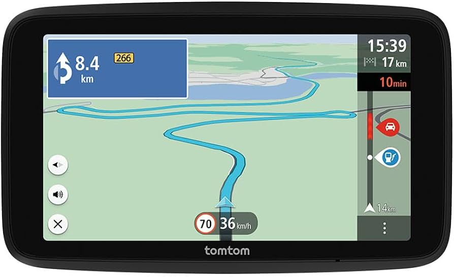 TomTom Go Classic Lite Car Navigation System (5 Inches, TomTom Traffic, Map Updates for Europe Included, Wi-Fi Updates, Built-in, Reversible Mount)