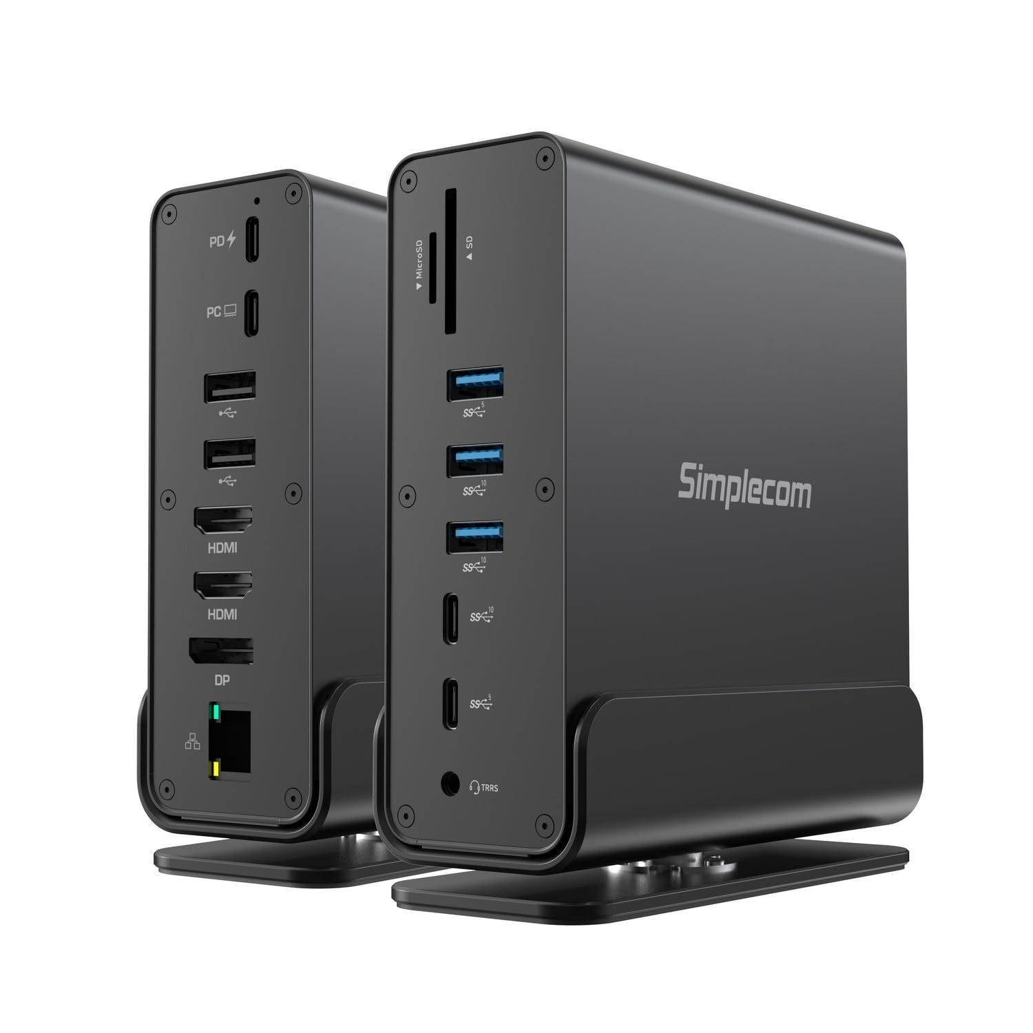 Simplecom 15 1 USB-C 4K Triple Display MST Docking Station [CHT815]