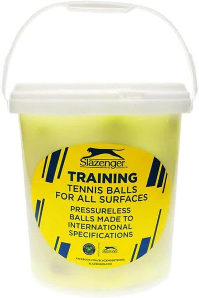 Slazenger Tennis Balls - Training Bucket (60 Tennis Balls)
