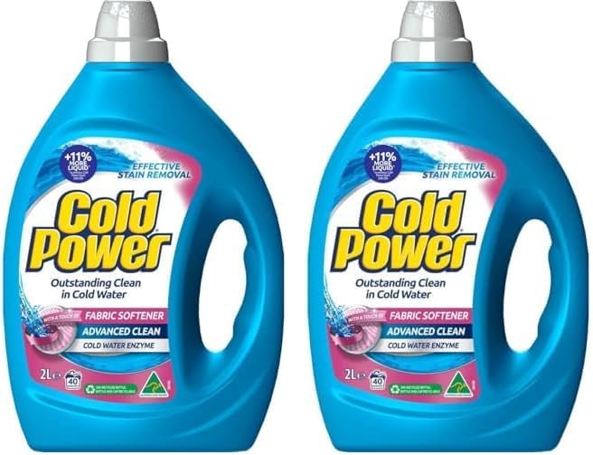 Cold Power 2-in-1 Laundry Liquid with Fabric Softener 2 Liter