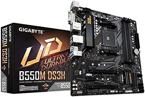Gigabyte B550M DS3H AC AM4 Ryzen mATX Motherboard