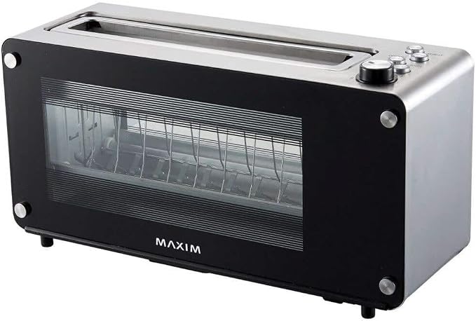 Maxim 2 Slice Glass Toaster