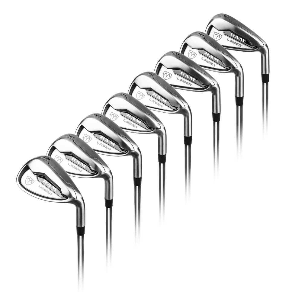 RAM Golf Laser Iron Set 4-SW, Mens Right Hand, Steel Shaft, Regular Flex - AfterPay & zipPay Available
