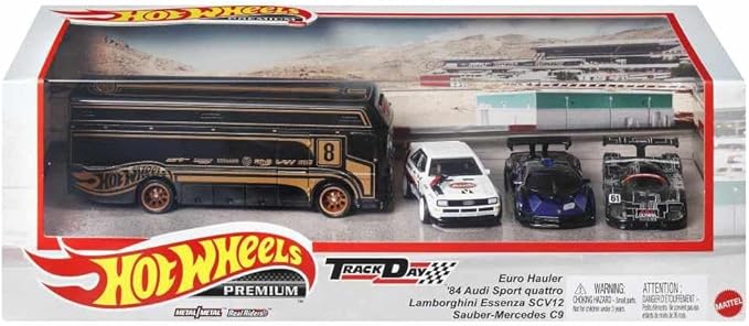 Hot Wheels Premium Track Day Collector Set