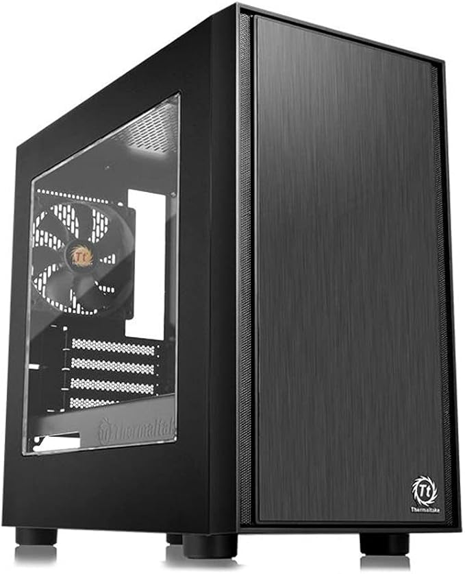 Thermaltake Versa H17 Window Micro-Tower Black Case