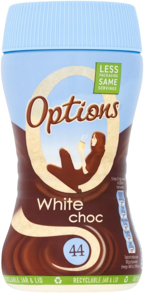 Options White Chocolate - 220g