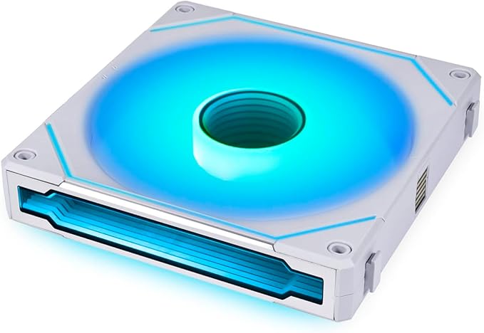 Lian Li SL120 Uni Fan Infinity 120mm ARGB Fan (3-Pack) with Controller - White