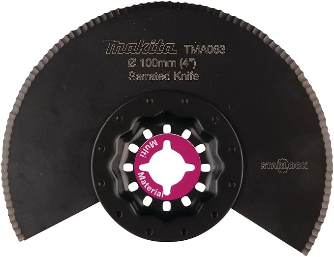 Makita 100mm Multitool Segment Knife Blade TMA063 B-64967