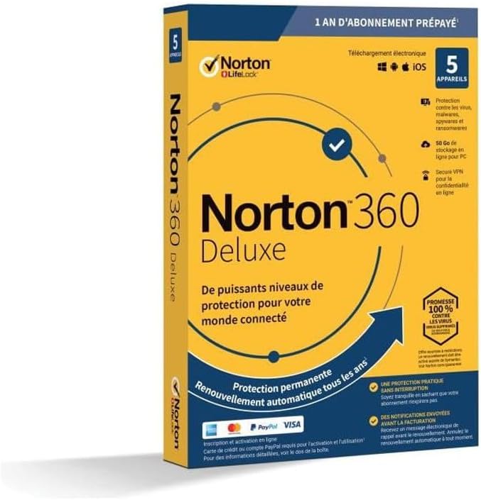EoFY Sale - Internet Security - Norton 360 Deluxe with Dark Web Monitoring