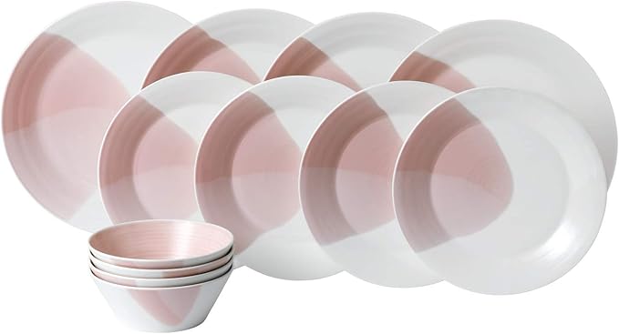 Royal Doulton 1815 Signature 12 Piece Set Pink