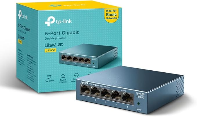 TP-Link LS105G 5 Port Desktop Switch