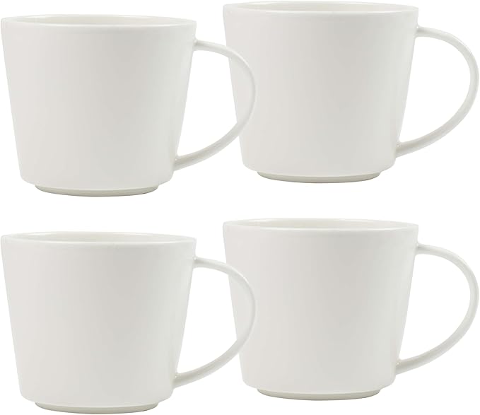 Salt&Pepper Canteen Mug 320ml Set of 4 White