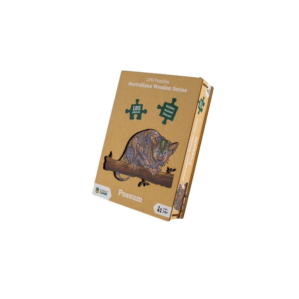 - LPG Wooden Puzzle Australiana Series 01 - Possum