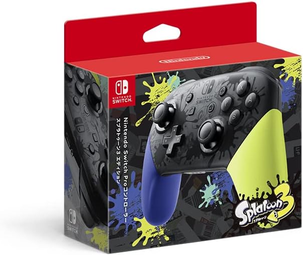 Nintendo Switch Pro Controller [Splatoon 3 Special Edition]