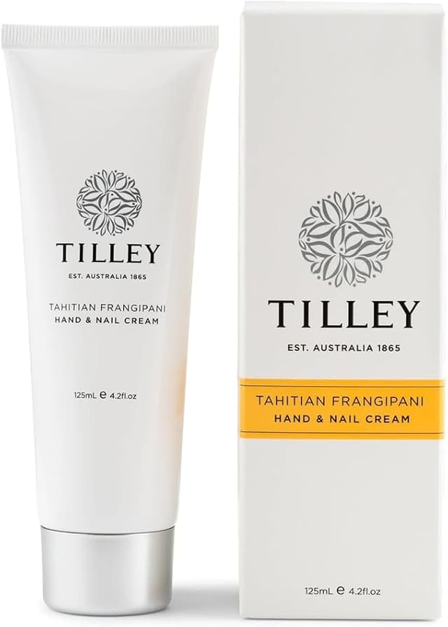 Tilley Tahitian Frangipani Deluxe Hand & Nail Cream 45ml
