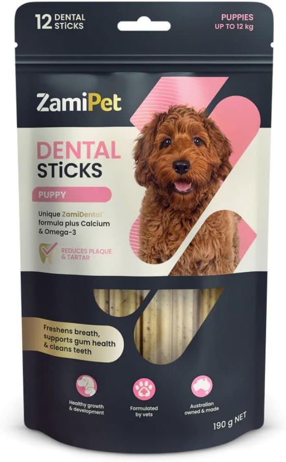 ZamiPet Dental Sticks Puppy Treat 190g