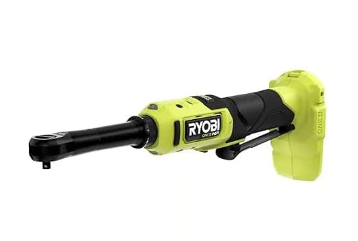 Ryobi - One+ HP 18V Brushless Cordless 3/8 in. Extended Reach Ratchet (Tool Only) - PBLRC25B