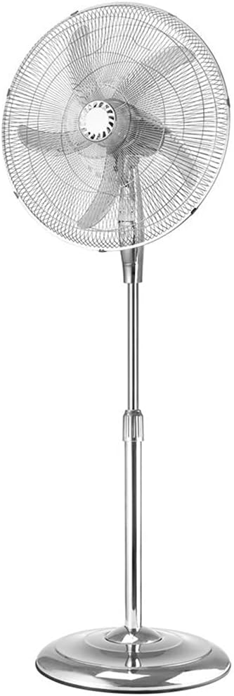 Heller Pedestal Oscillating Floor Fan Chrome 50cm