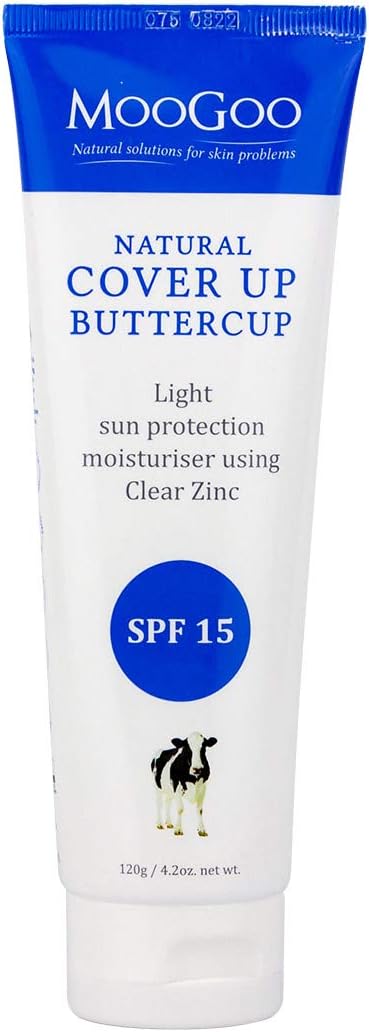 MooGoo Cover Up Buttercup SPF 15 Natural Moisturiser 120 G