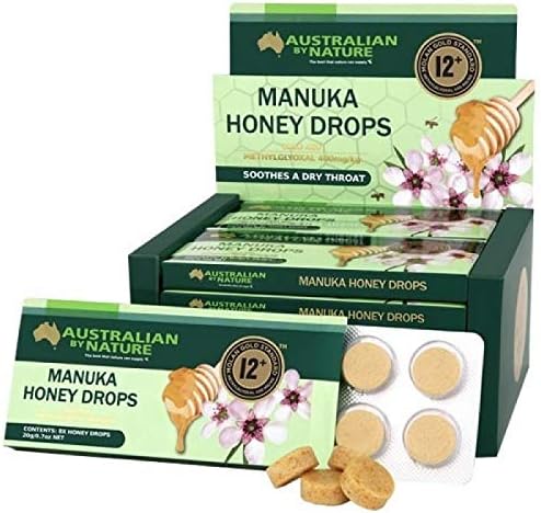 Manuka Honey Drops 12+ (MGO 400) - Single Pack by Australian by Nature