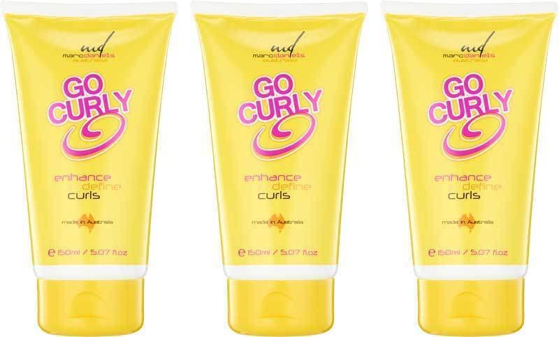 Marc Daniels Go Curly Enhance Define Curls 150ml 3 Packs