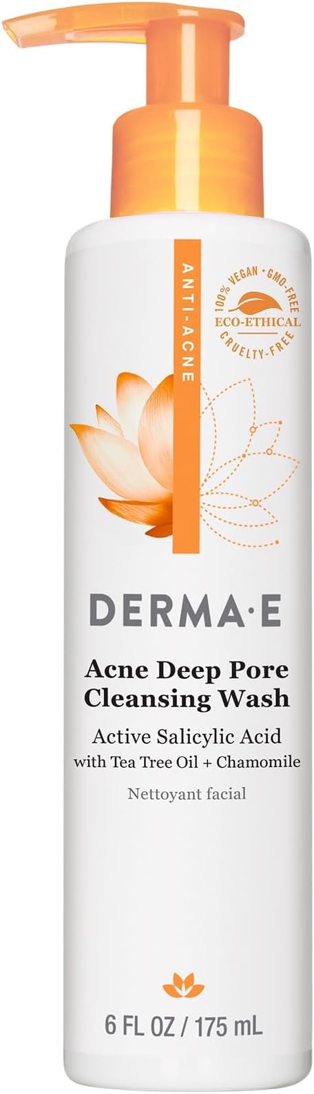 Derma-E Acne Deep Pore Cleansing Wash 6 fl.oz