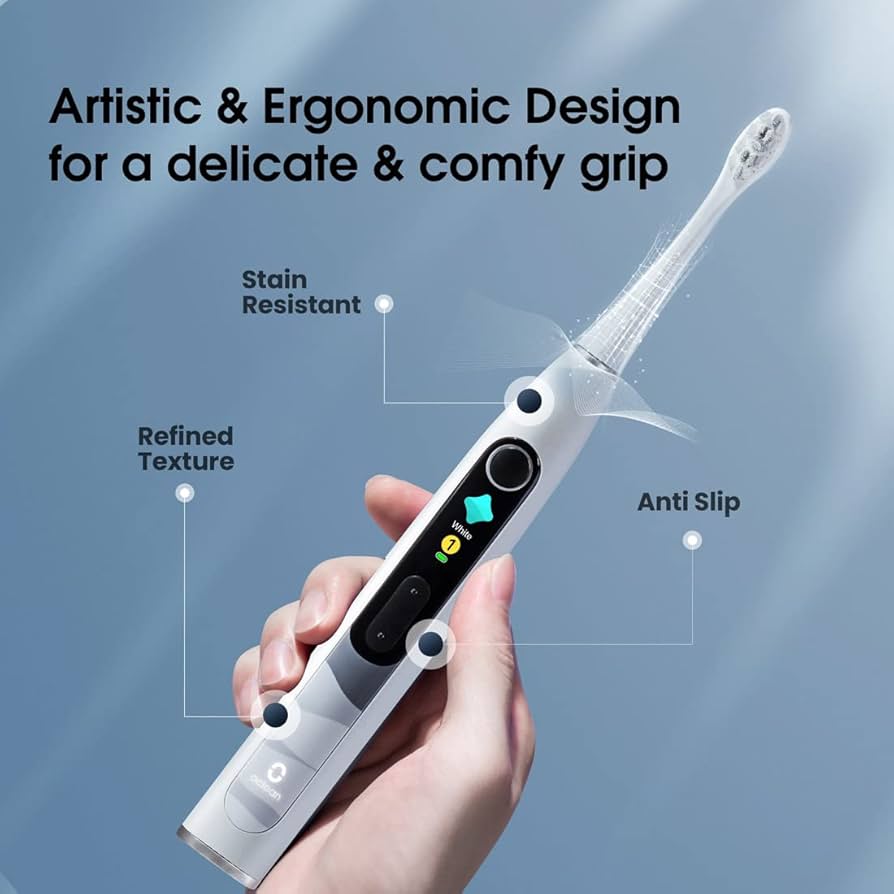 Oclean X10 Smart Electric Toothbrush - Grey