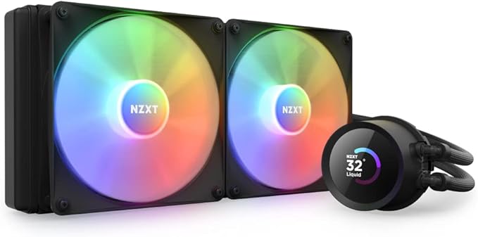 NZXT Kraken 280mm AIO Liquid CPU Cooler - Black RL-KN280-B1