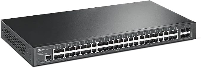 TP-Link Jetstream 48-Port Gigabit L2+ Managed Switch with 4 10GE SFP+ Slots - TL-SG3452X