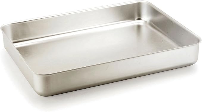 Chef Inox Baking Pan Aluminium 370x265x70mm