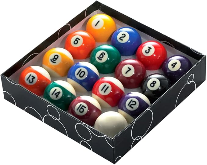 Kelly Pool Snooker Billiard Table Balls 2 & 1/16 Inch