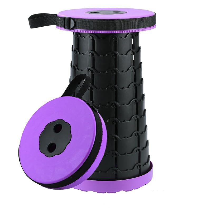 Outdoor Connection Multipurpose Compact Stool Purple