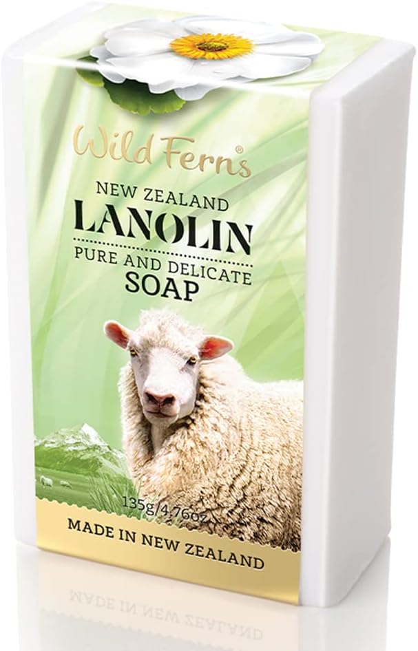 Wild Ferns Lanolin Soap 135g