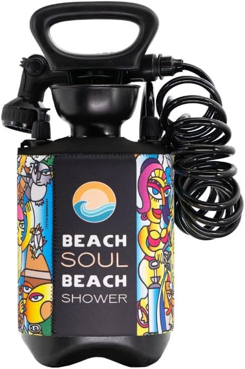 Beach Soul Portable Shower Livin' The Dream 5L