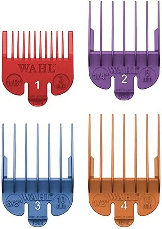 Wahl Coloured Guide Pack #1 to #4