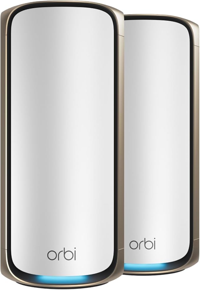 Netgear Orbi BE27000 Quad-Band Mesh Wifi 7 System [3 Pack]