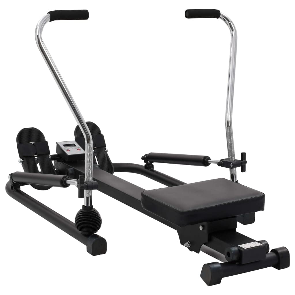 Rowing Machine 5 Level Hydraulic Resistance vidaXL