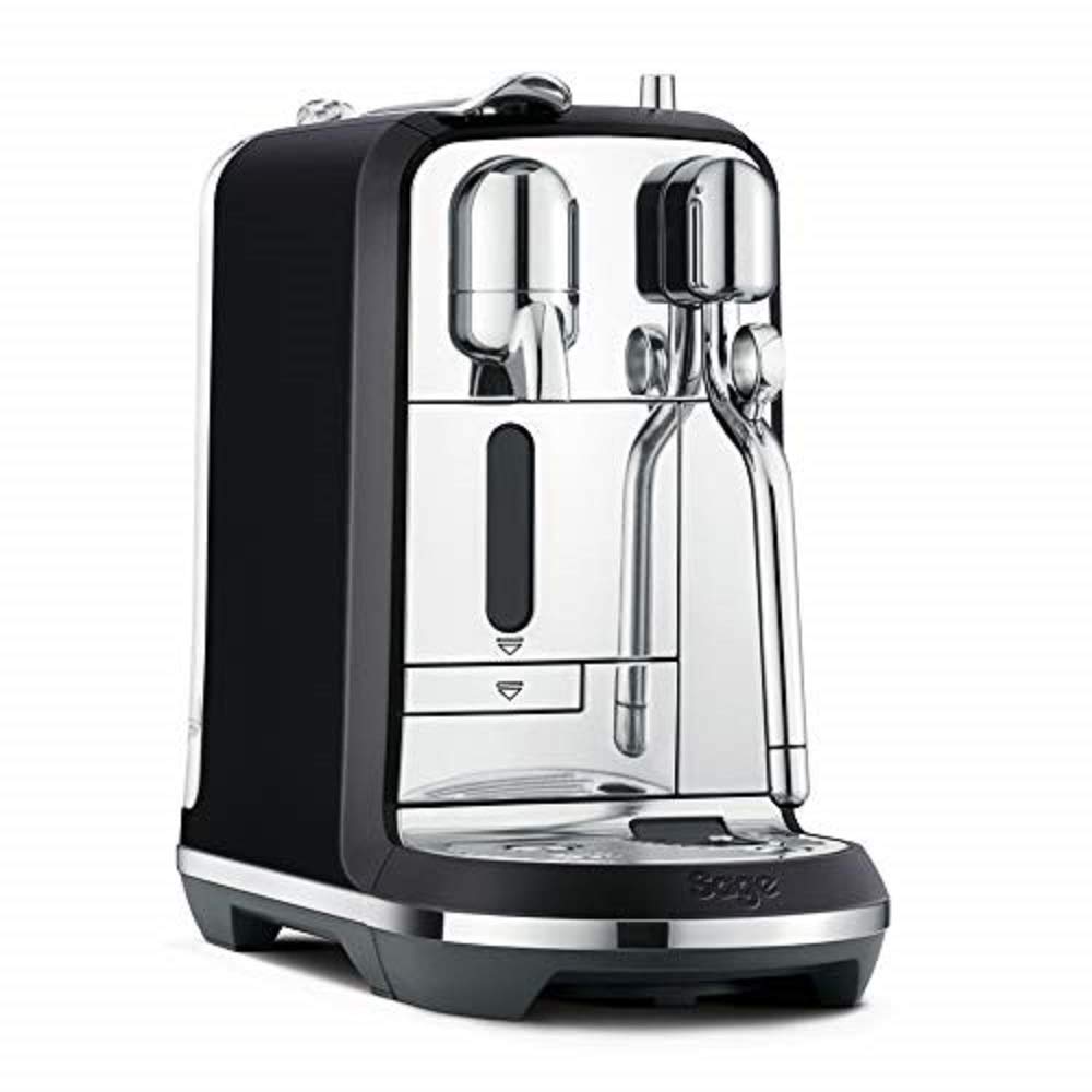 Sage Creatista Plus Pod Coffee Machine, Stainless Steel, Black Truffle / Digital Display Screen