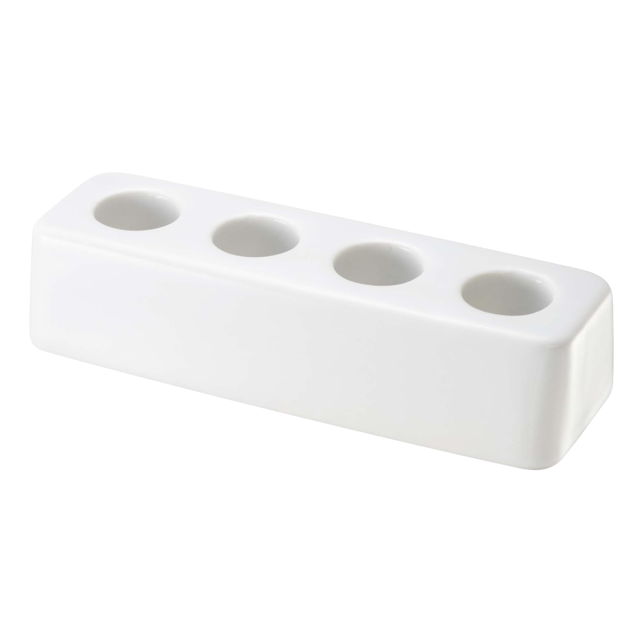 Yamazaki Ceramic Toothbrush Stand - White