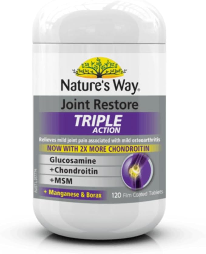 Natures Way Joint Restore Triple Action 120 Tablets