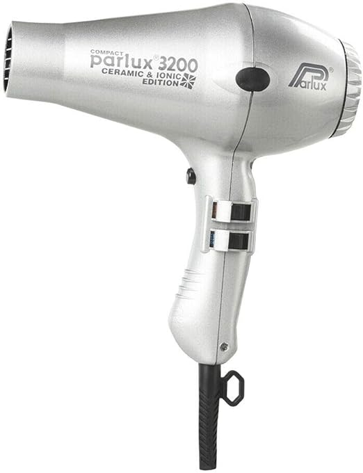 Parlux 3200 Ceramic & Ionic Hair Dryer Silver