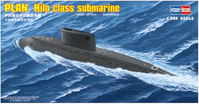 Hobbyboss 1/350 Plan Kilo Class Submarine Plastic Model Kit [83501]