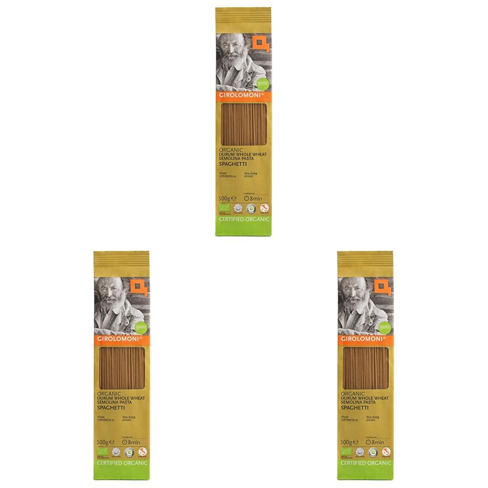 Girolomoni Whole Durum Wheat Semolina Spaghetti 500g