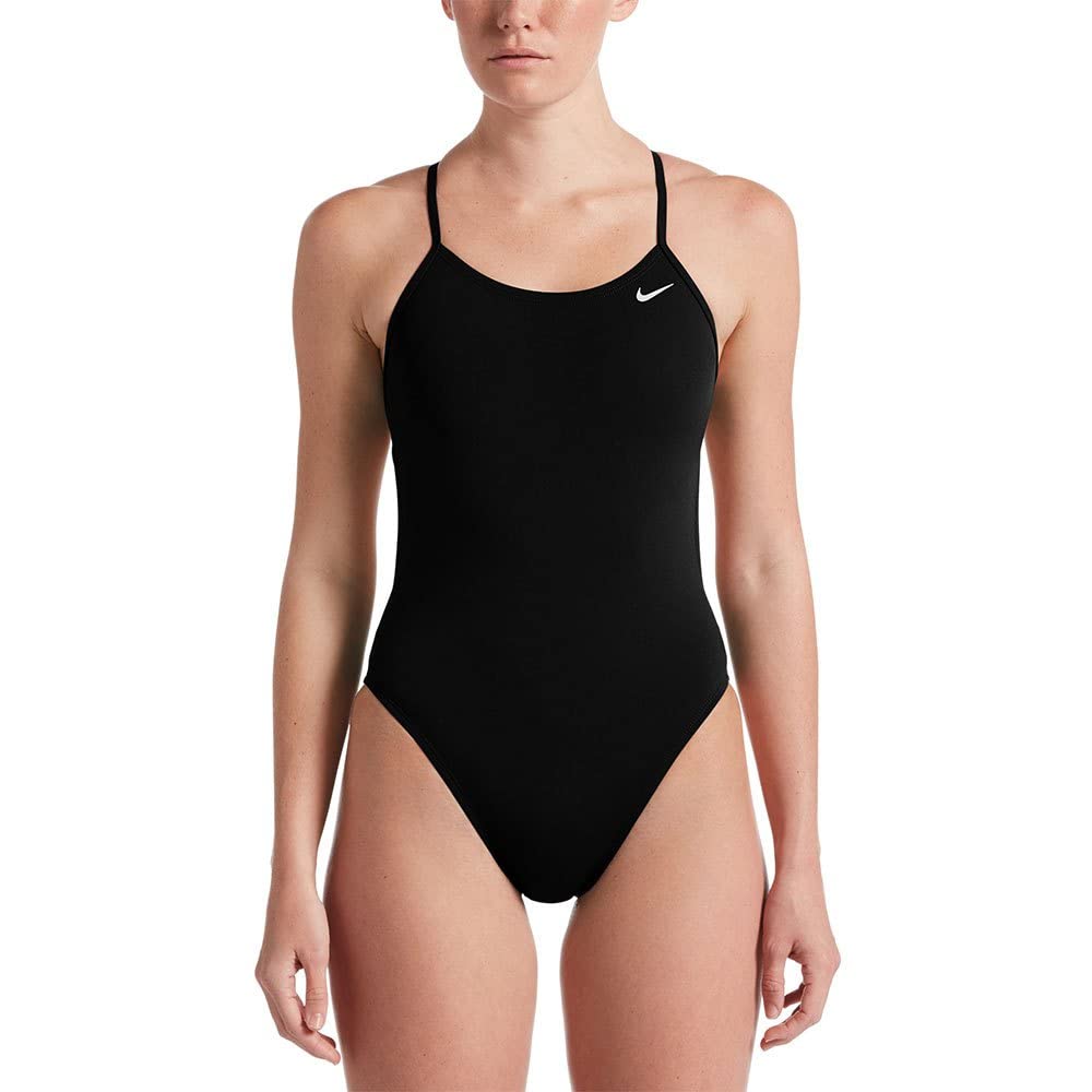 Nike Hydrastrong Solid Fastback One Piece Black 38