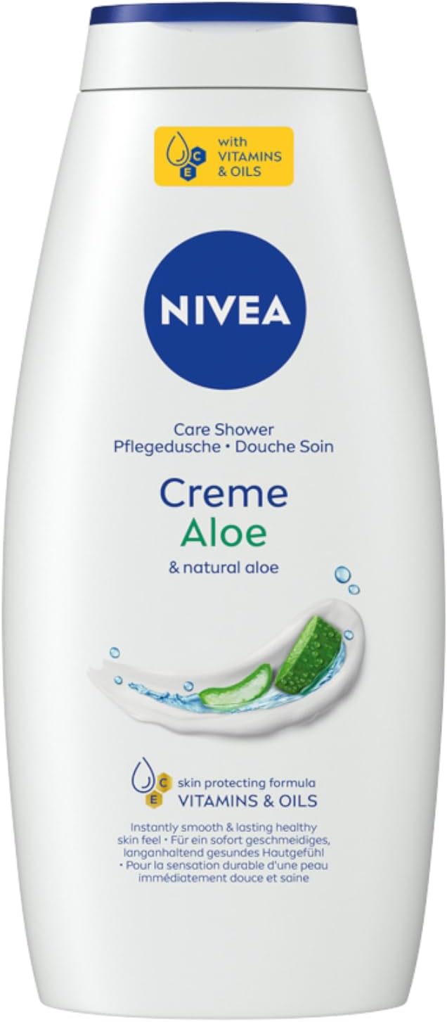 Nivea Creme Fresh Aloe Gel Shower Cream 750 ml